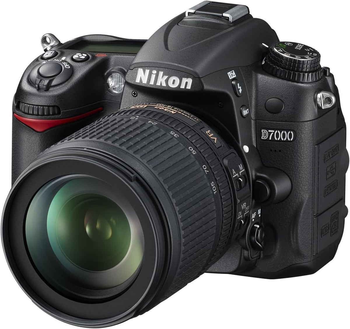 Reflex numérique, 3 pouces, D7000 Digital SLR Camera avec 18-105mm VR Lens Kit, Nikon, 3 pouces LCD, D7000 18-105mm, 16.2MP
