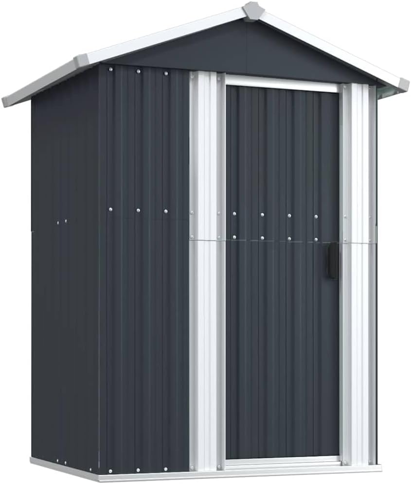 vidaXL Abri de jardin, 5 × 177 cm, 126 × 97