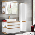 meuble, 144 × 200 × 50 cm, éclairage LED, Lomadox, 94 × 77, 5 × 50 cm, 94 × 71 × 20 cm, 30 cm, 40 cm, 3 tiroirs, 3 portes, 3 étagères