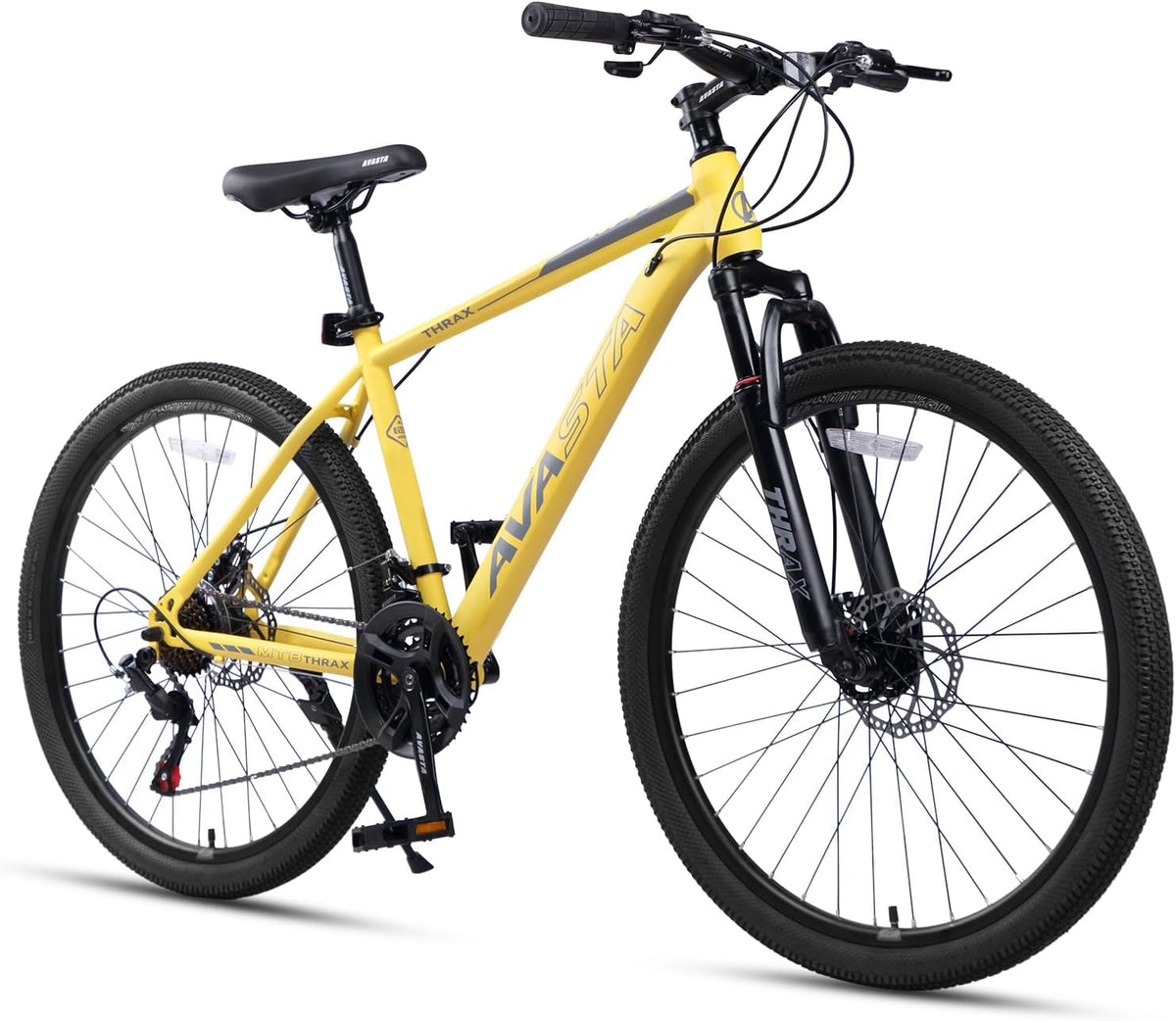 VTT femme, 21 vitesses, AVASTA, 27, 5 pouces, dérailleur 21 vitesses, suspension de roue avant, câbles de frein cachés