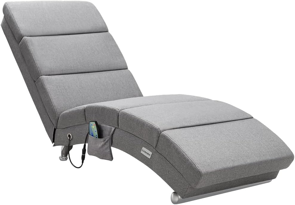 Fauteuil CASARIA, 5 modes, télécommande, 2 niveaux, minuterie