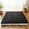 Matelas MAXYOYO, lit de camping, pliable, noir, extra épais, respirant, lit d'invité, simple