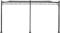 Tonnelle, 396 × 300 × 250 cm, Habitat et Jardin, 4 × 4 cm, 2 × 3 cm, 215 cm, 0, 08 cm, 0, 07 cm, 3 × 4 m, Gris