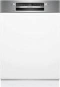 Lave-vaisselle Bosch SMI2HTS02E, Bandeau acier brossé, 60 cm, 5 programmes, Série 2, encastrable